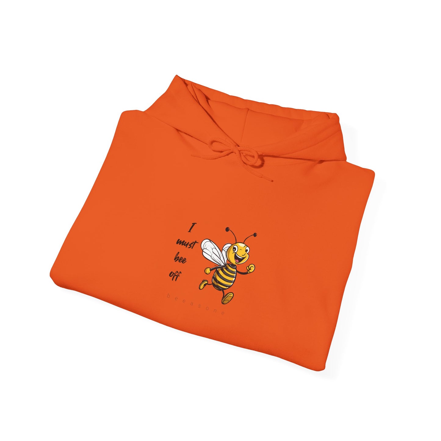 Hoodie - I must bee off beeasone Unisex Heavy Blend™ Hooded Sweatshirt
