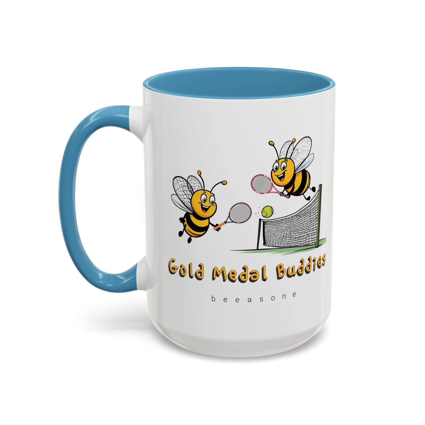 Gold medal tennis buddies Coffee Mug 11oz (325mls) or 15oz (443mls)