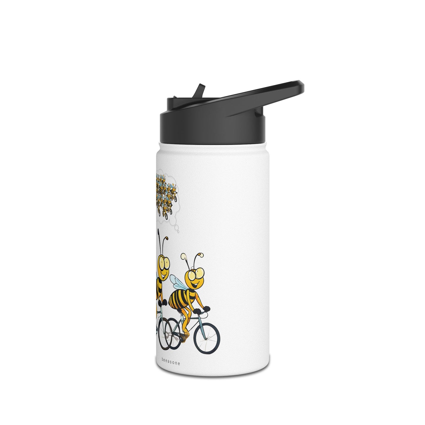 Who needs gold when i've got my honey beeasone Cycling stainless steel body Water Bottle with polypropylene lid BPA free tumbler Special edition