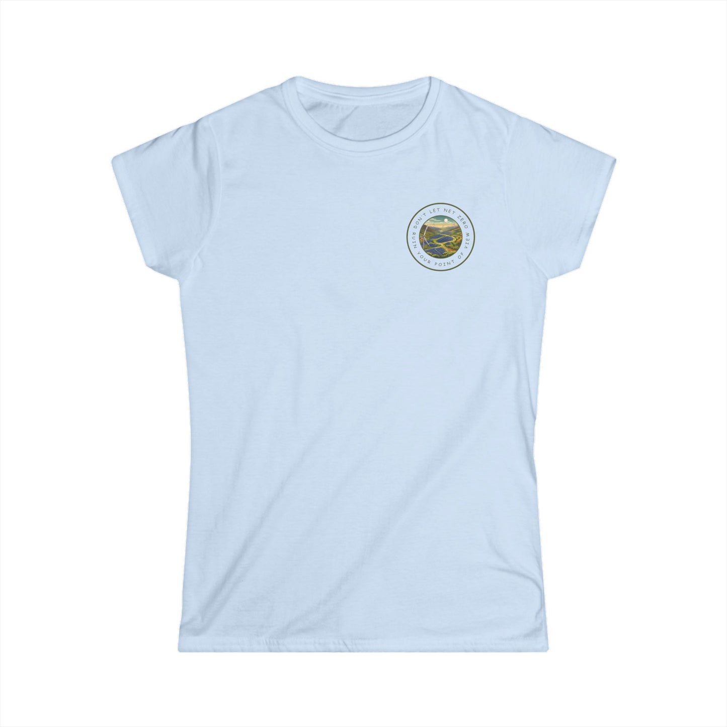 Net Zero - View - v2 - Women's Soft style Tshirt available in diff colors