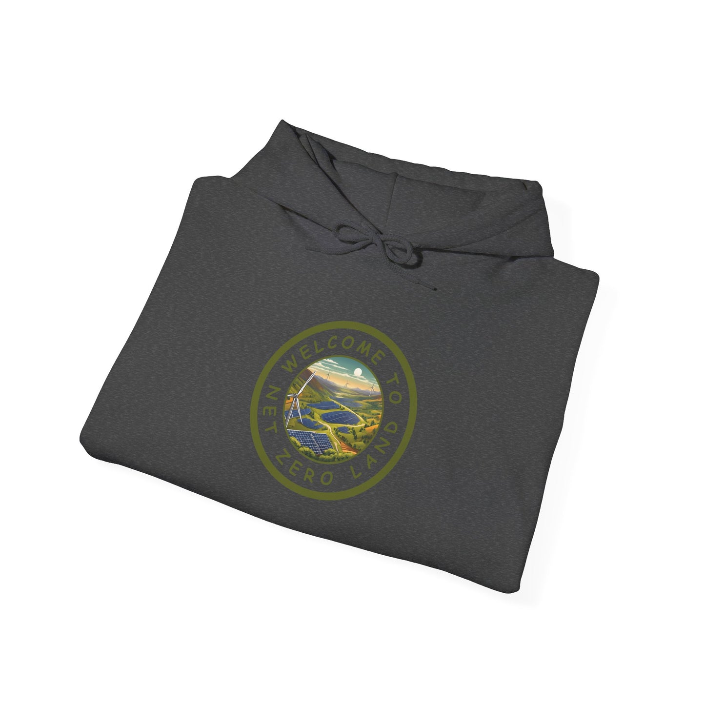 Net Zero Land - v7 - MF Hoodie