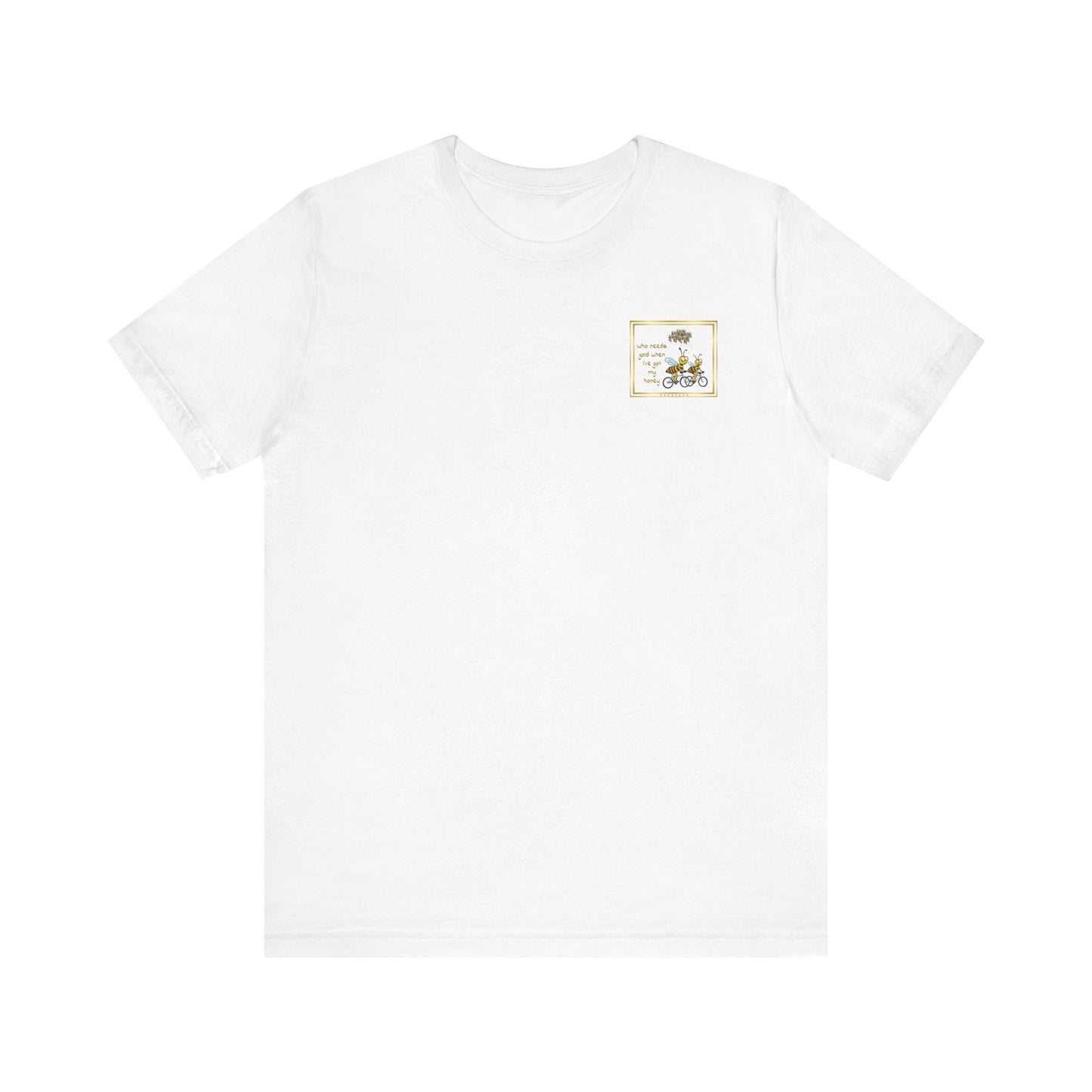 Who needs gold cycling beeasone Unisex Jersey Short Sleeve with dual side seams to hold shape for longer t-shirt