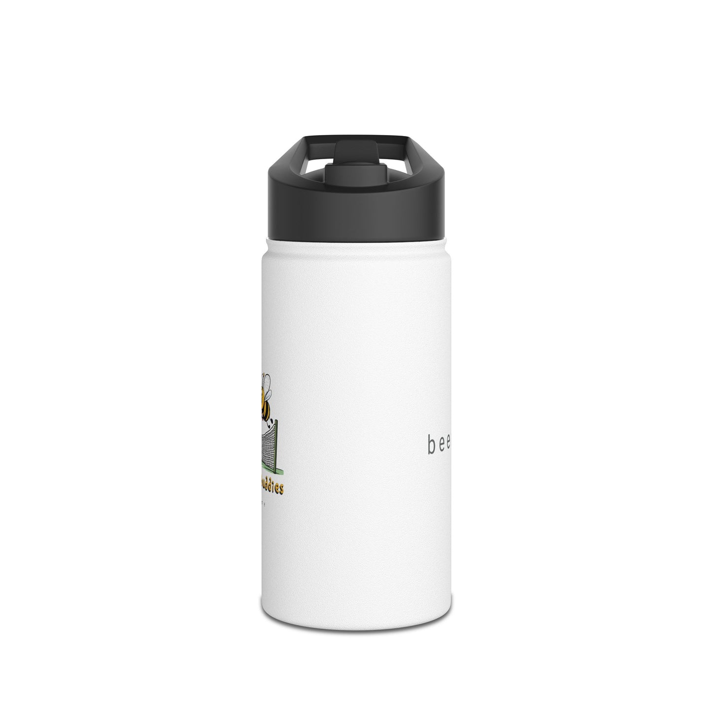 Tennis beeasone stainless steel body Water Bottle with polypropylene lid BPA free tumbler