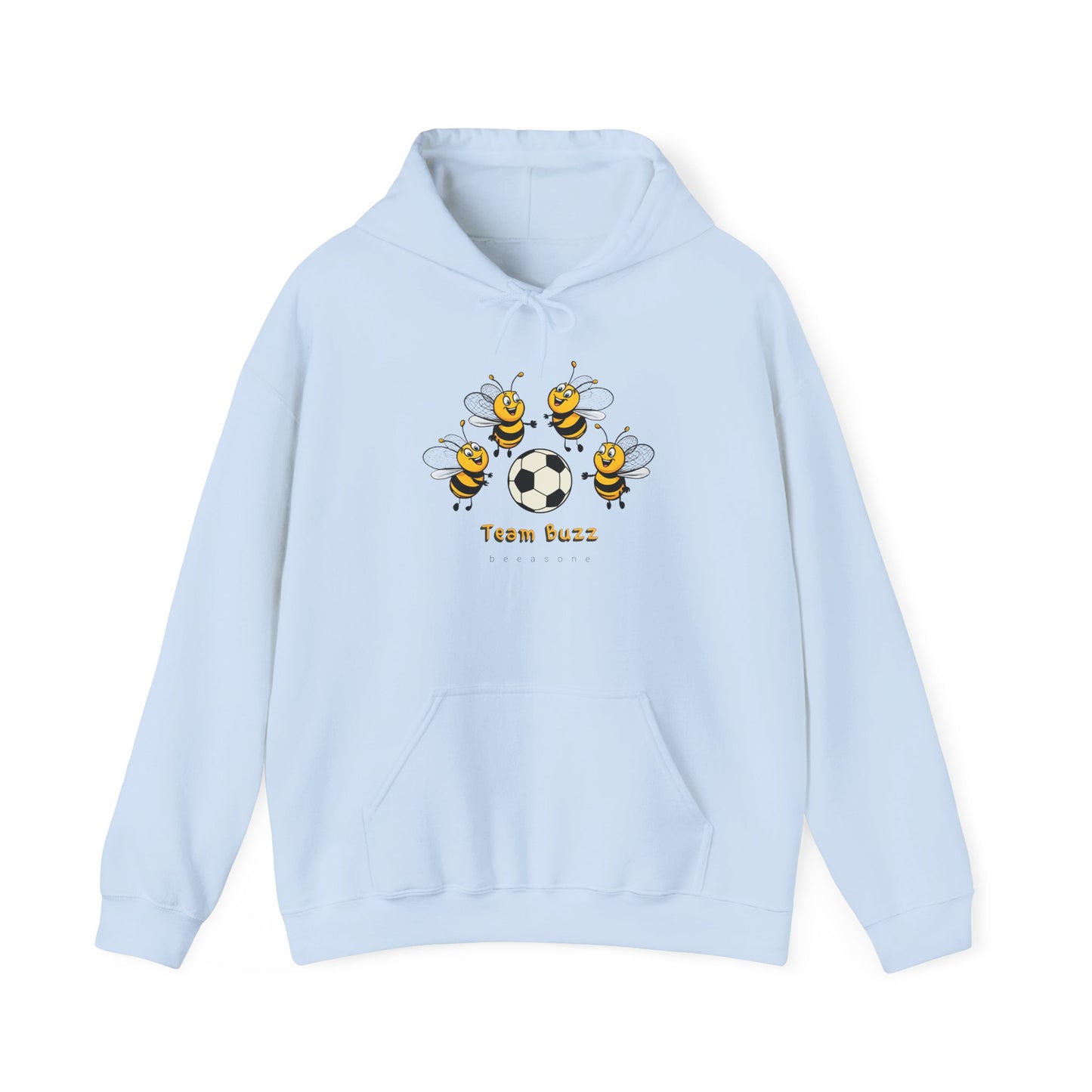 Soccer team gold beeasone Unisex Heavy Blend™ Hooded Sweatshirt