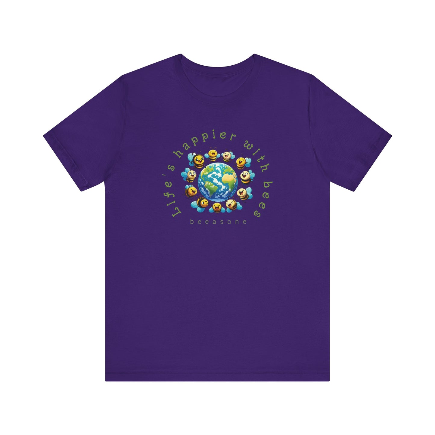 Life's happier with bees beeasone Unisex t-shirt - HOT HIT