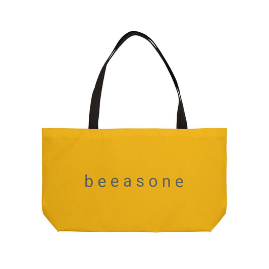 Swimming beeasone tote bag yellow - great pool or beach bag