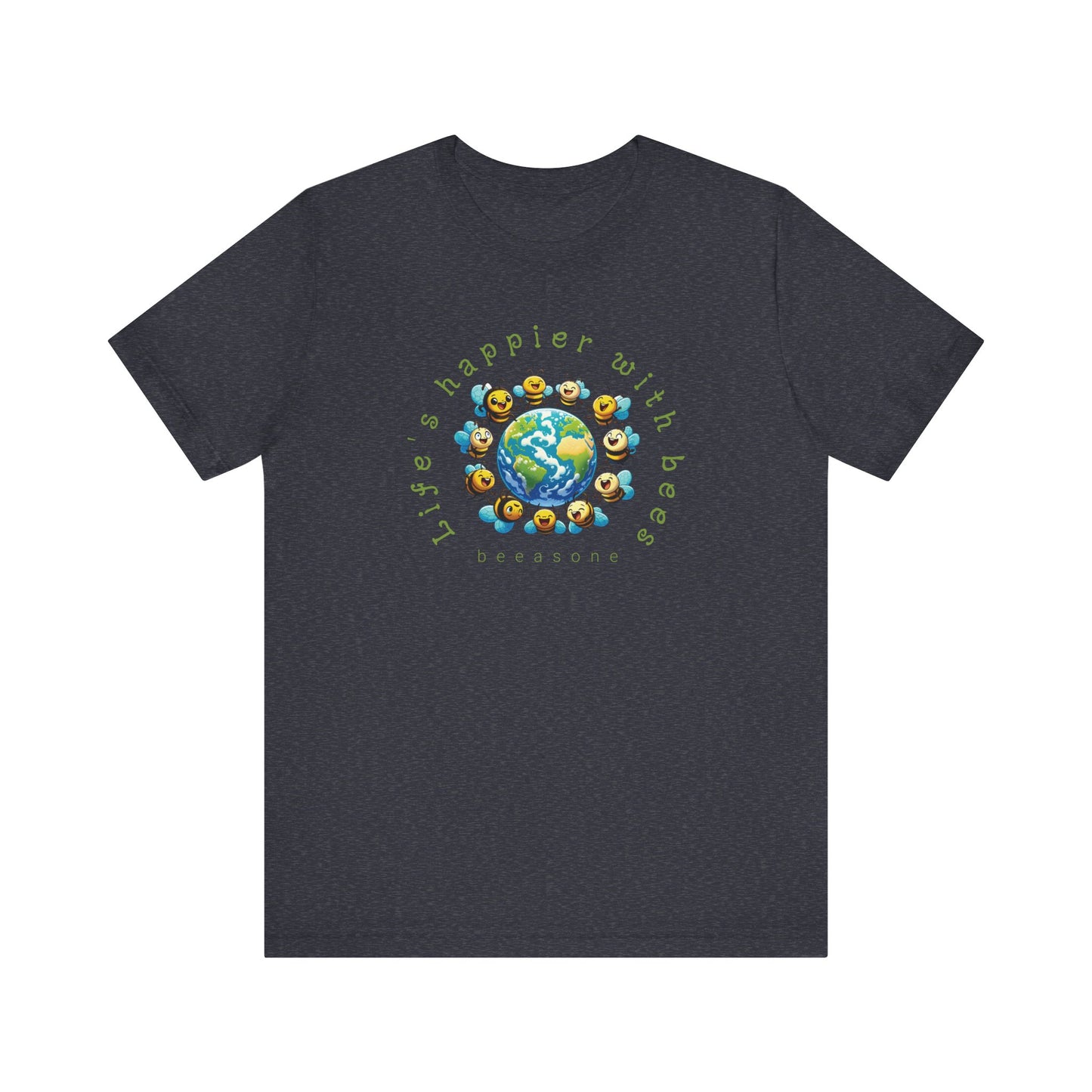 Life's happier with bees beeasone Unisex t-shirt - HOT HIT