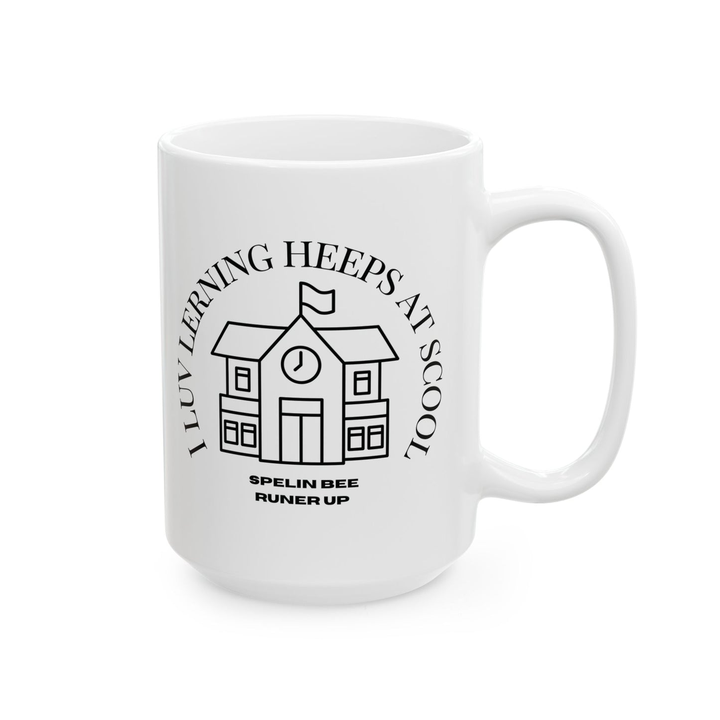 Scool Bee Spelling bee beeasone hot chocolate or rotten tomato mash mug - limit ted editon Numbar 2