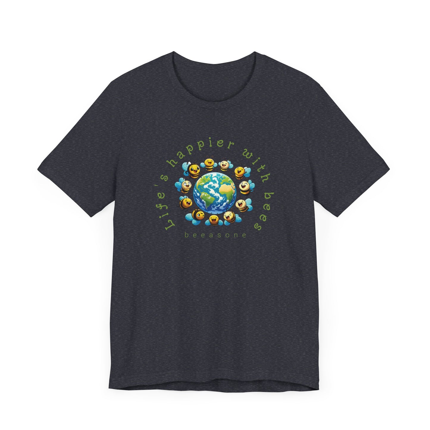 Life's happier with bees beeasone Unisex t-shirt - HOT HIT