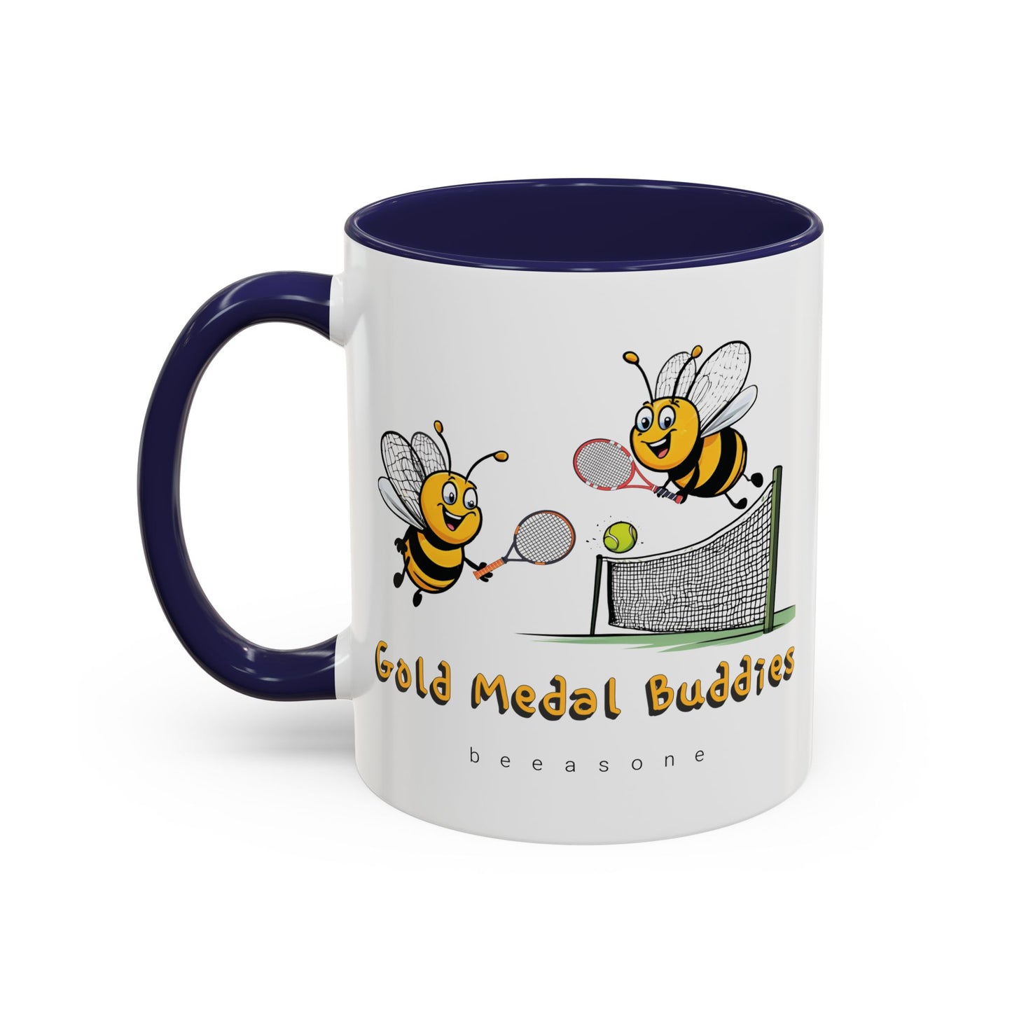 Gold medal tennis buddies Coffee Mug 11oz (325mls) or 15oz (443mls)