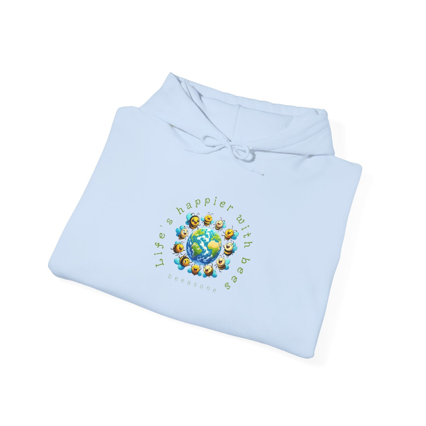 Life's Happier beeasone Unisex Heavy Blend™ Hooded Sweatshirt