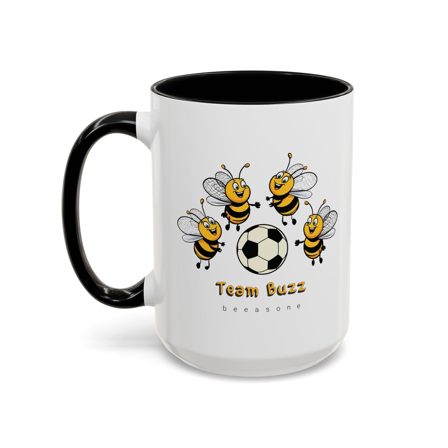 Soccer beeasone Hot Chocolate or Coffee Mug (select from 11oz or 15oz lead and BPA Free mugs) Blue Skateboard