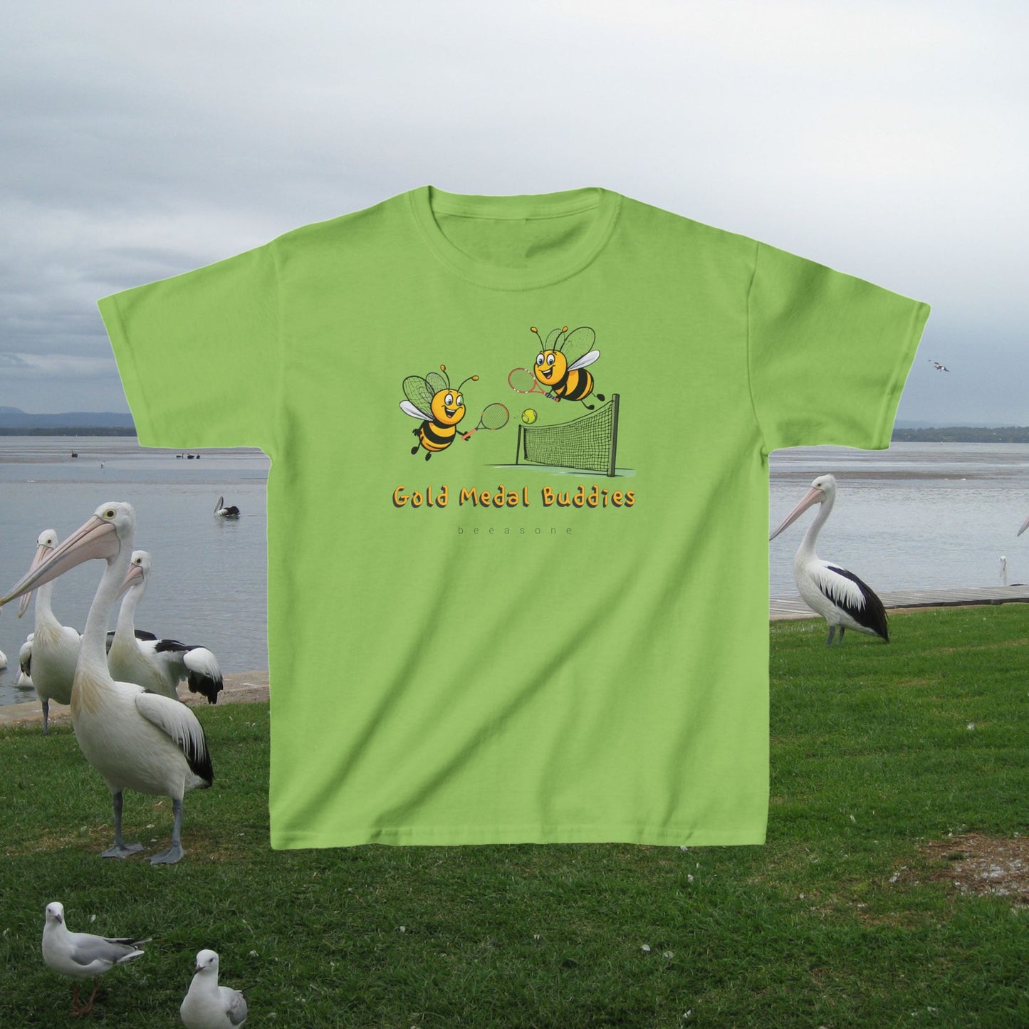 Tennis beeasone Kids tee - Heavy Cotton™ Tee available in 6 colors and diff sizes tshirt