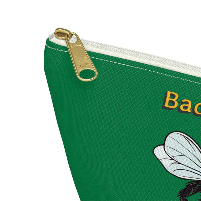 Bad hair day beeasone stylish accessories / cosmetics pouch - dark green Special edition