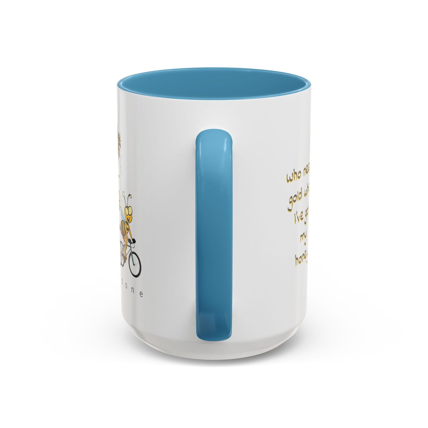 I've got my honey Gold beeasone Coffee Mug 11oz (325mls) or 15oz (443mls)