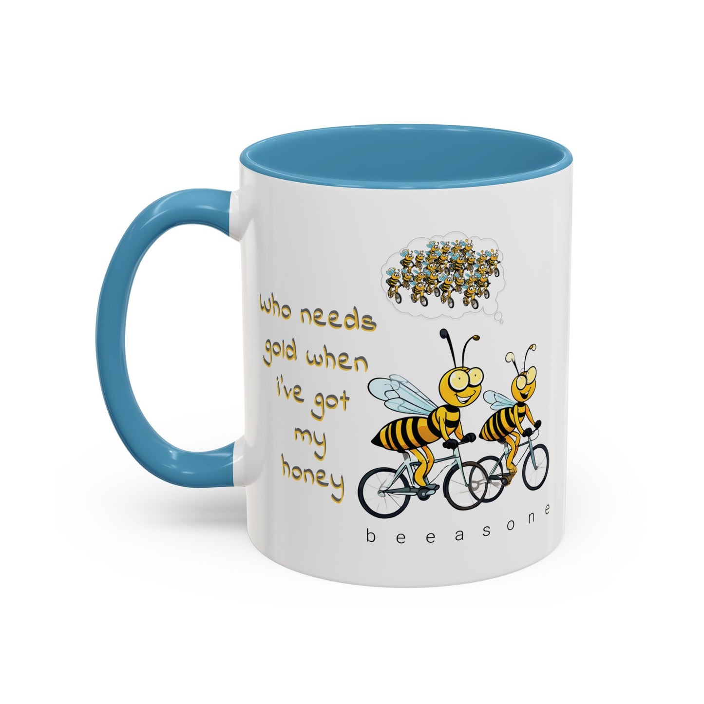 I've got my honey Gold beeasone Coffee Mug 11oz (325mls) or 15oz (443mls)