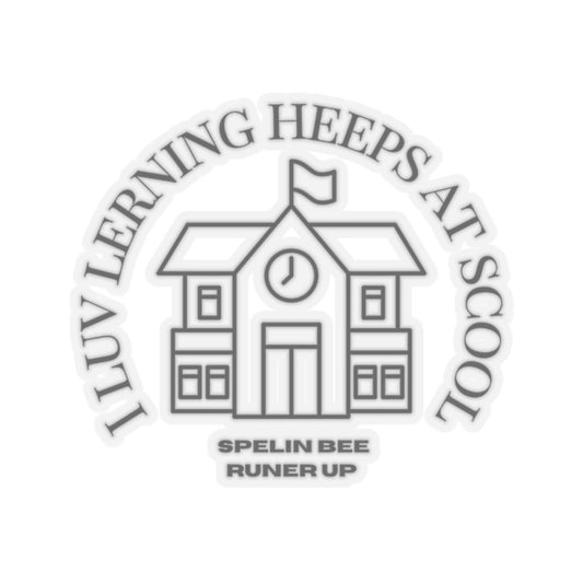 Scool Spelling bee beeasone sticker - limit ted editon Numbar 2