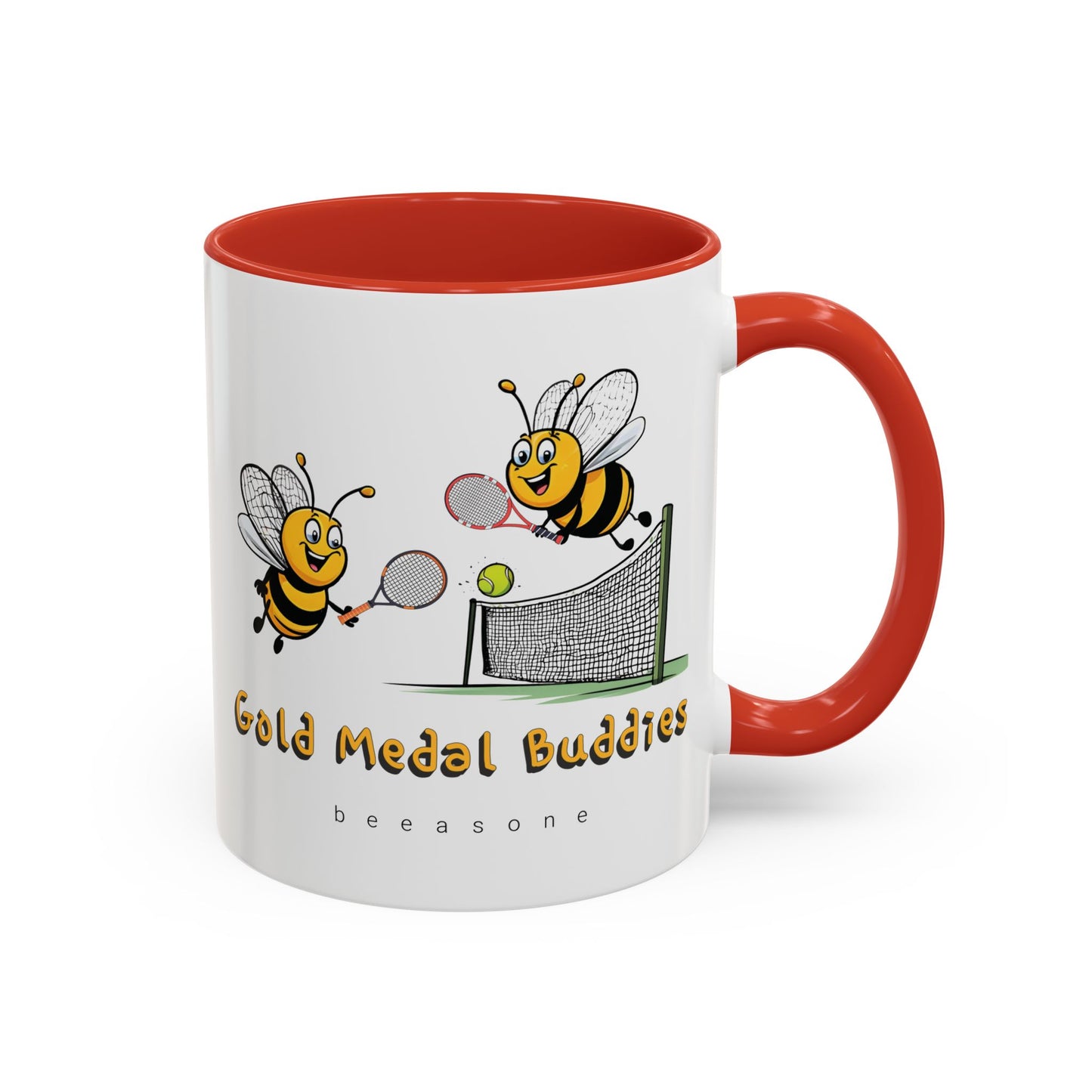 Gold medal tennis buddies Coffee Mug 11oz (325mls) or 15oz (443mls)