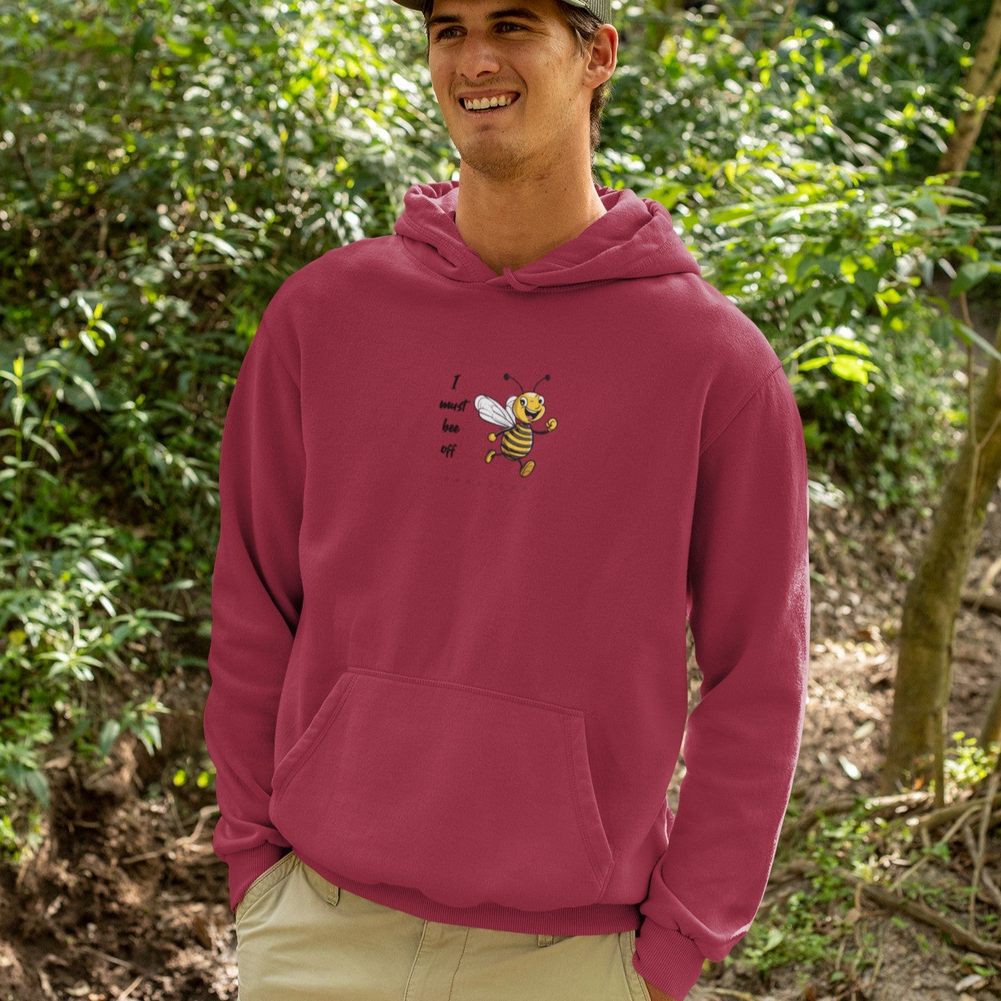 Hoodie - I must bee off beeasone Unisex Heavy Blend™ Hooded Sweatshirt
