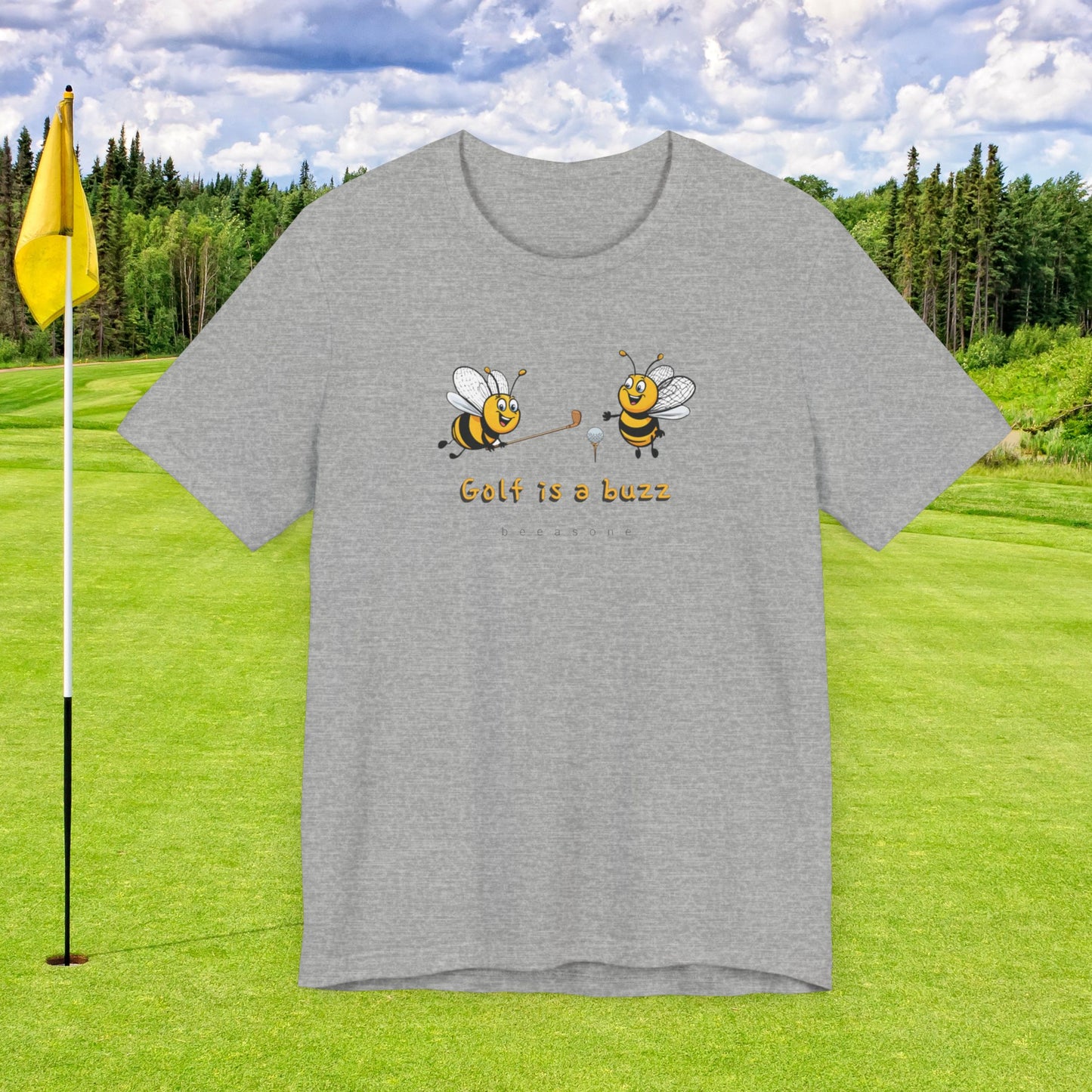 Golf is a buzz beeasone Unisex Jersey T-Shirt