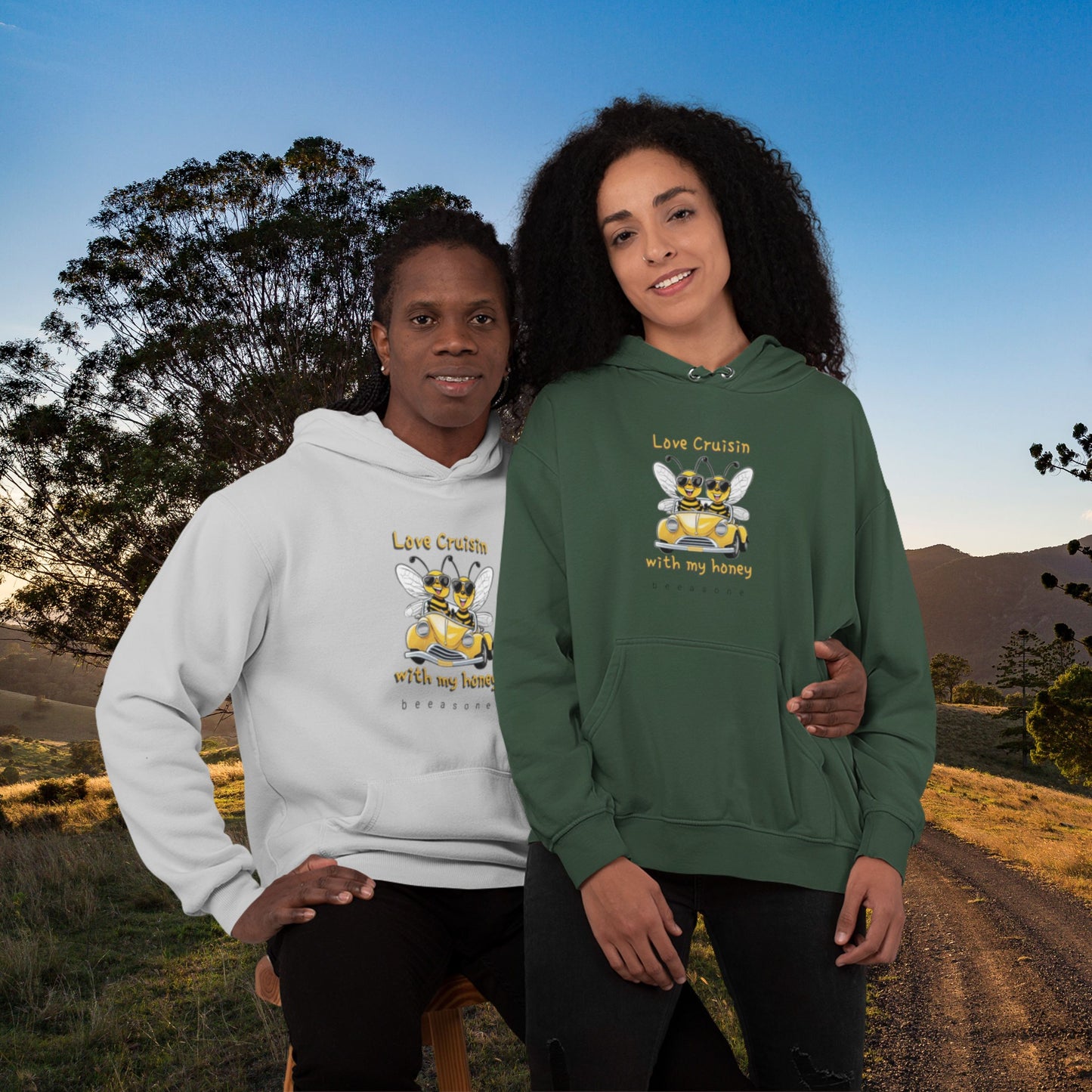 Love cruisin with my honey beeasone MF Heavy Blend™ Hooded Sweatshirt special edition