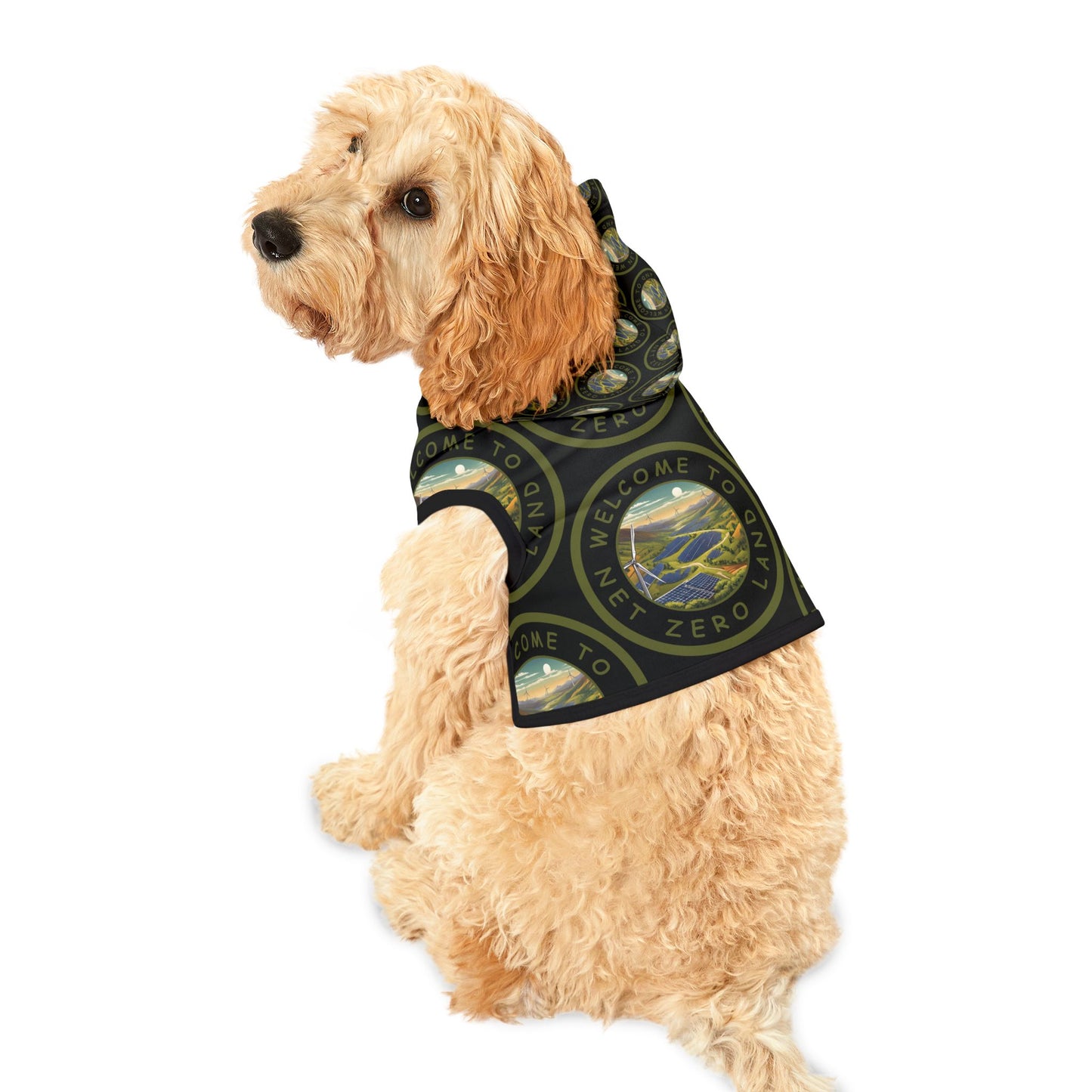 Pet Hoodie - Welcome to Net Zero Land v7