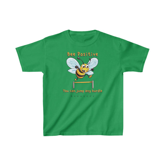 Bee Positive beeasone Kids tee - Heavy Cotton™ Tee available in 6 colors and diff sizes