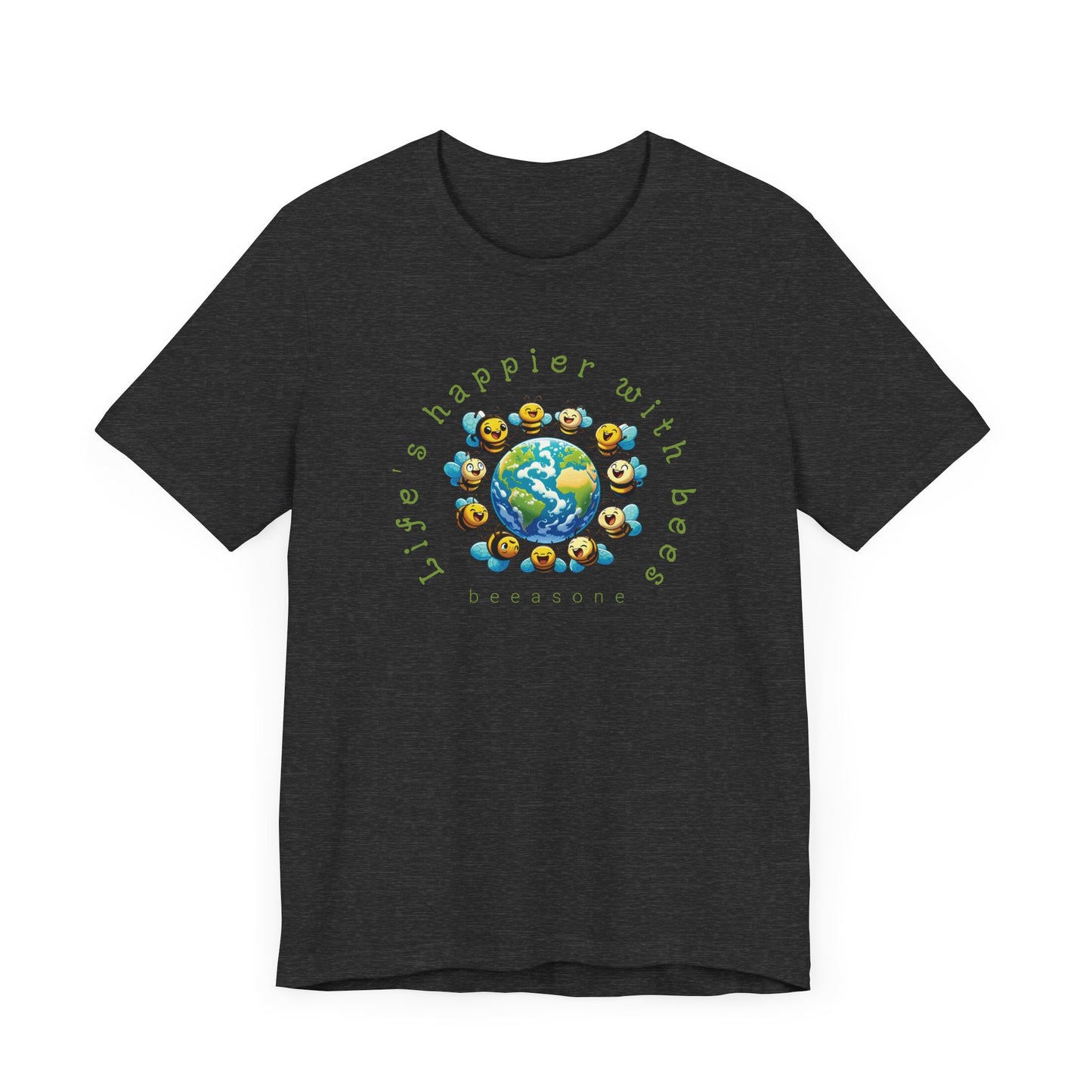 Life's happier with bees beeasone Unisex t-shirt - HOT HIT