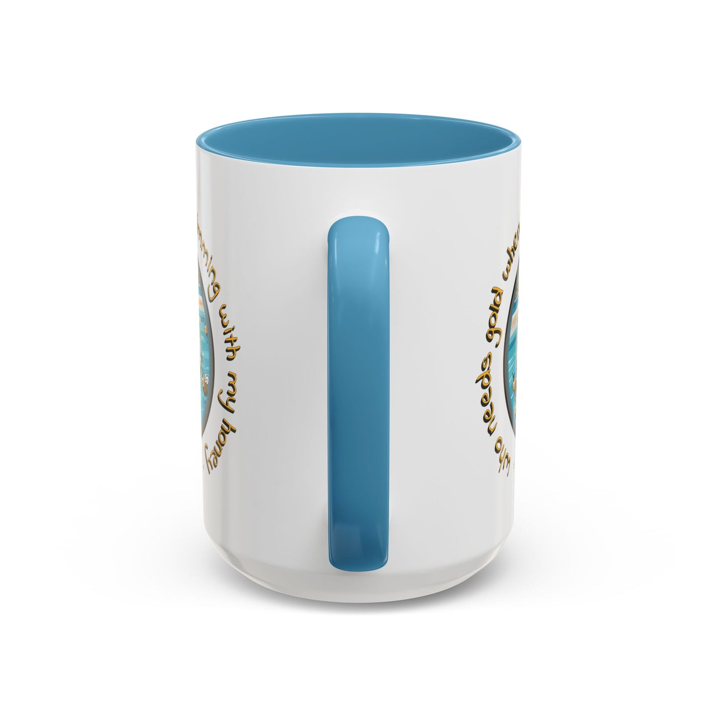 HOW COOOOOL - Swimming with your honey beeasone Hot Chocolate or Coffee Mug