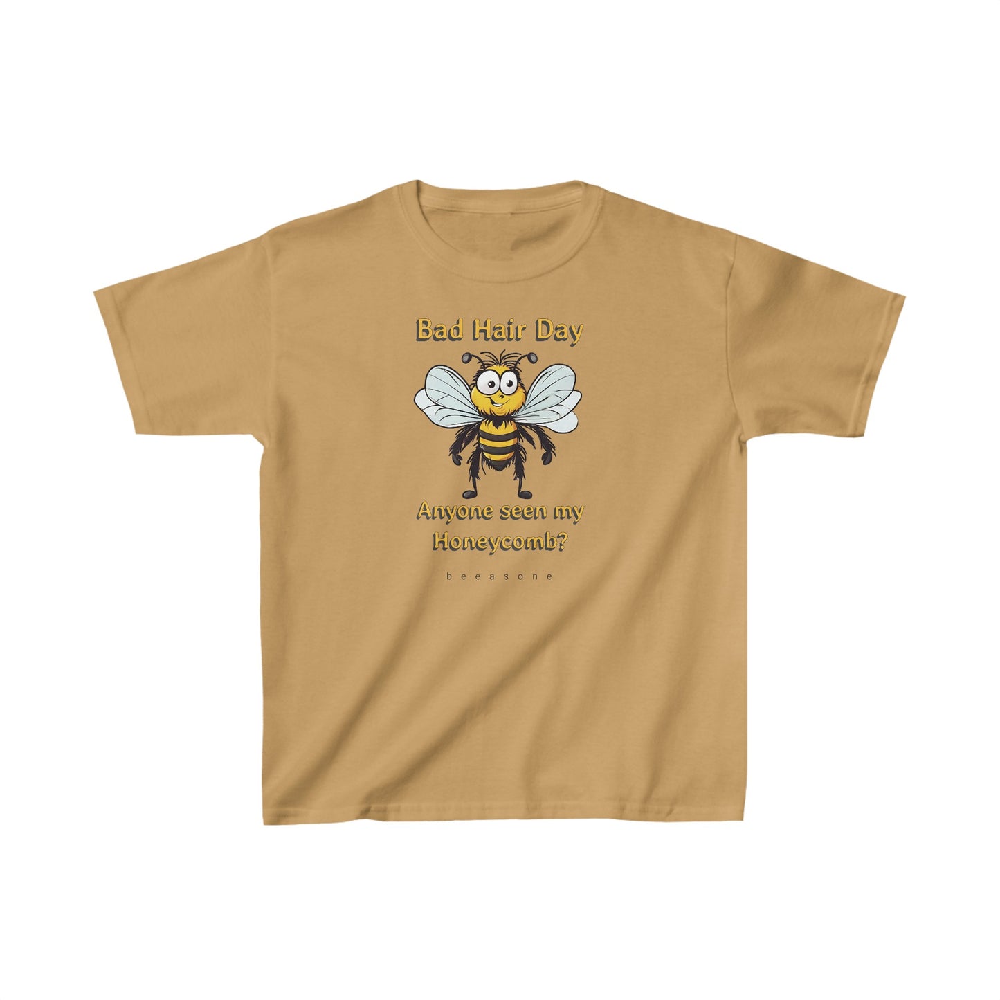 Bad Hair Day beeasone Kids tee - Heavy Cotton™ Tee available in 6 colors and diff sizes tshirt