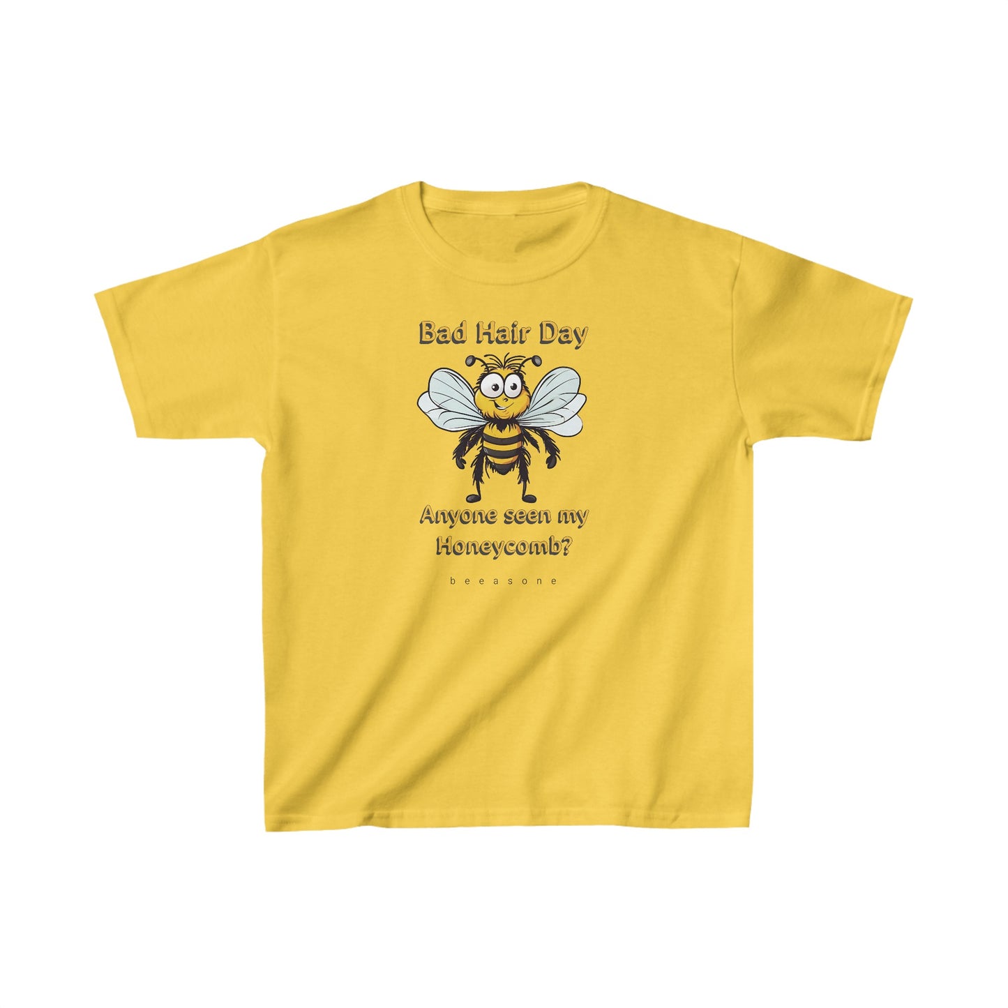 Bad Hair Day beeasone Kids tee - Heavy Cotton™ Tee available in 6 colors and diff sizes tshirt