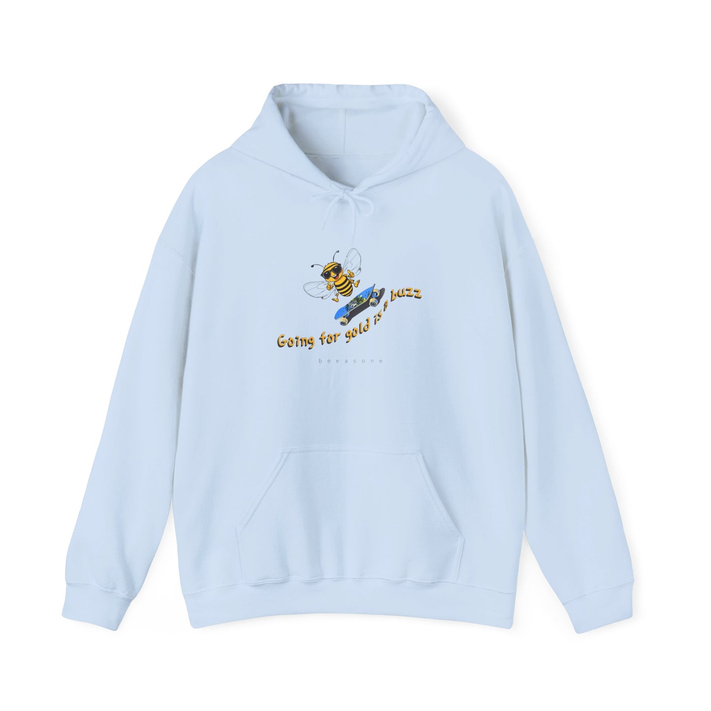 Skateboarders Hoodie - Going for gold beeasone Unisex Hoodie