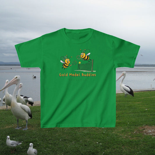 Tennis beeasone Kids tee - Heavy Cotton™ Tee available in 6 colors and diff sizes tshirt