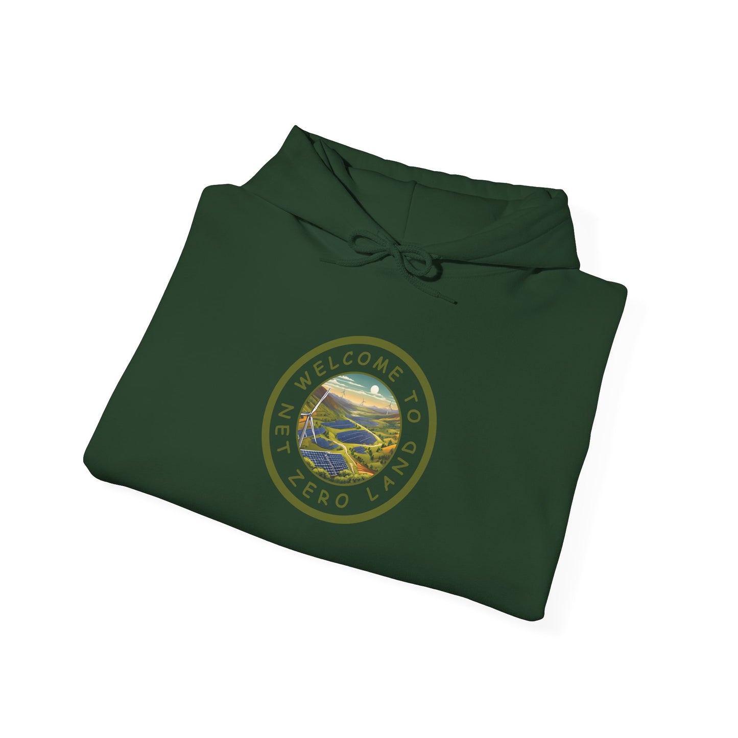 Net Zero Land - v7 - MF Hoodie