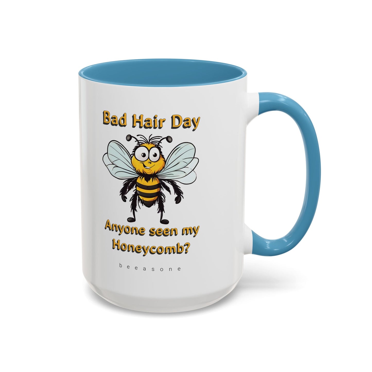 Bad hair day beeasone Hot Chocolate or Coffee Mug 11oz (325mls) or 15oz (443mls)