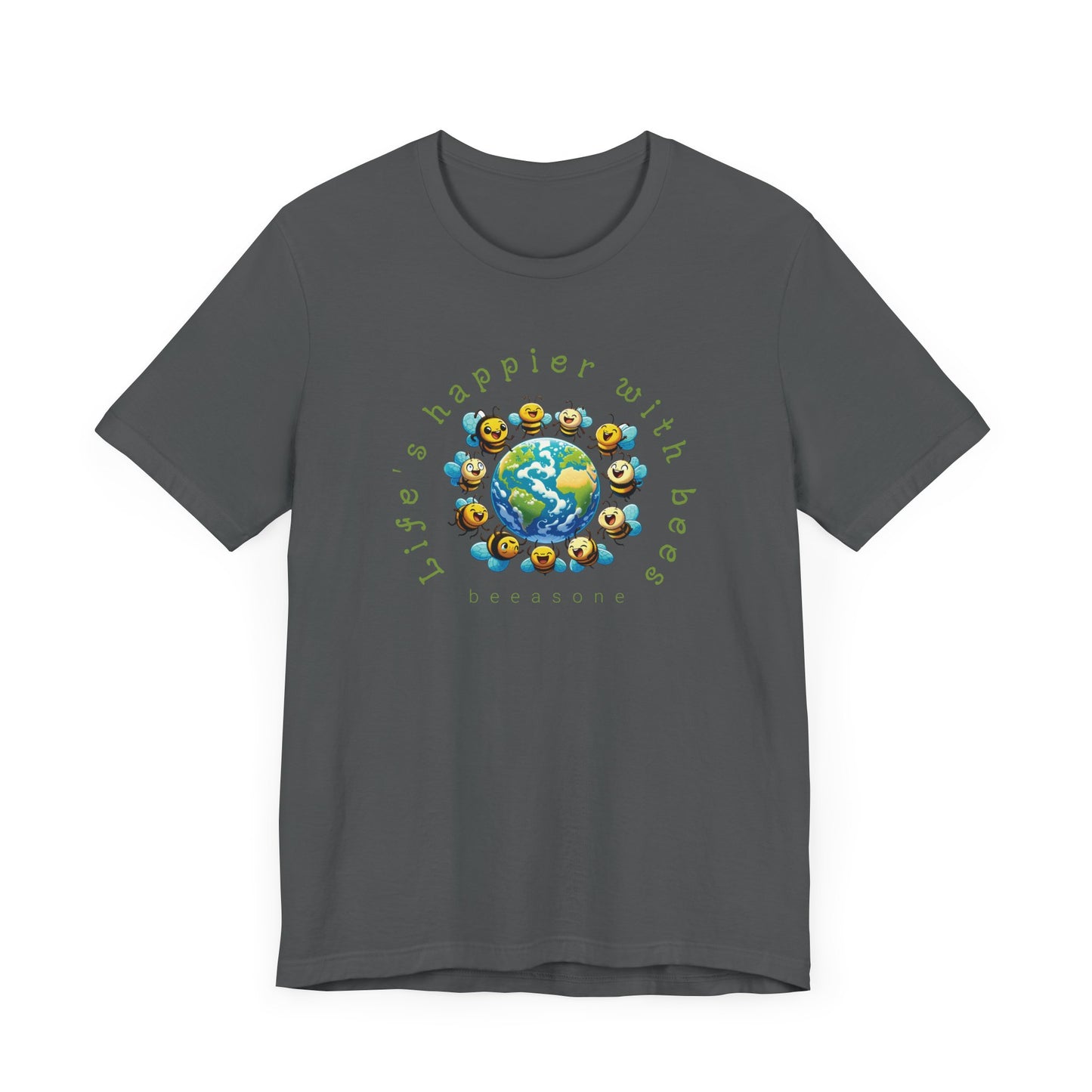 Life's happier with bees beeasone Unisex t-shirt - HOT HIT