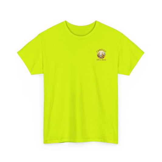 Camping beeasone MF Heavy Cotton T-shirt . Diff sizes and colors available.