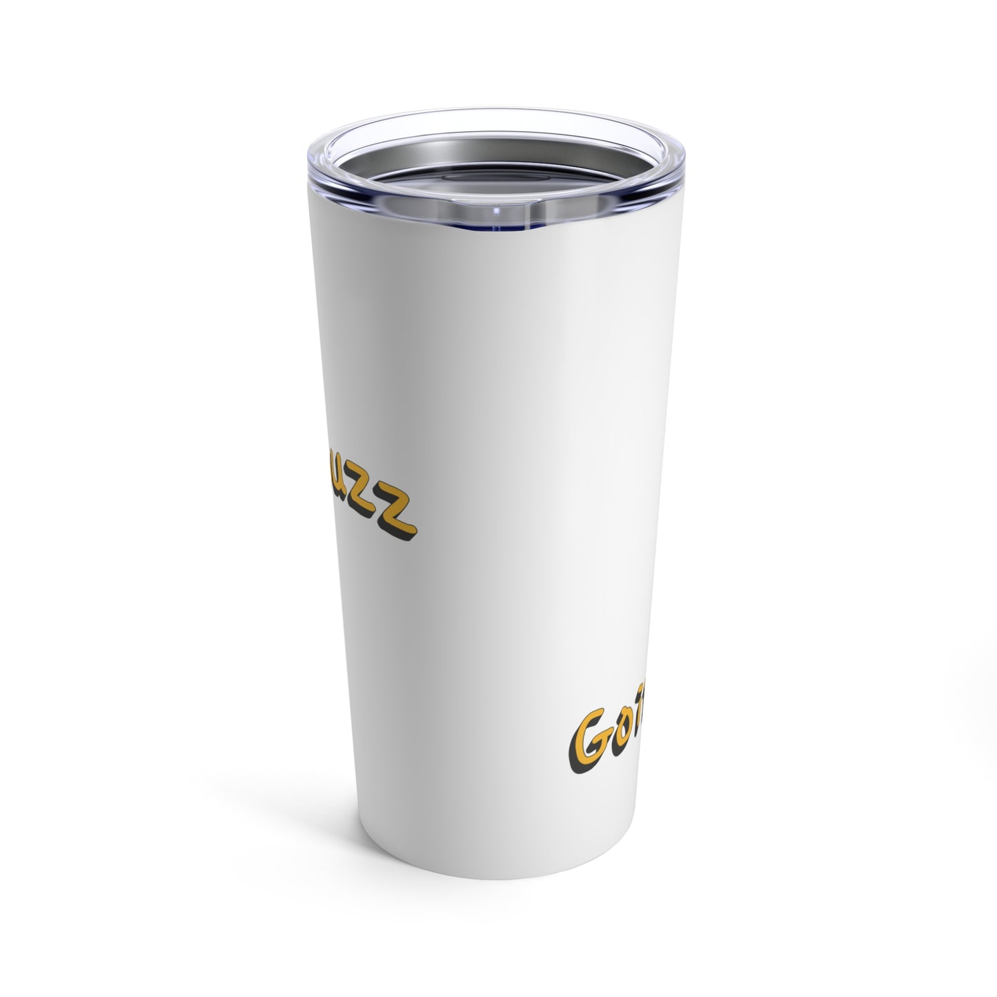 Going for gold is a buzz beeasone Tumbler 20oz - Red skateboard