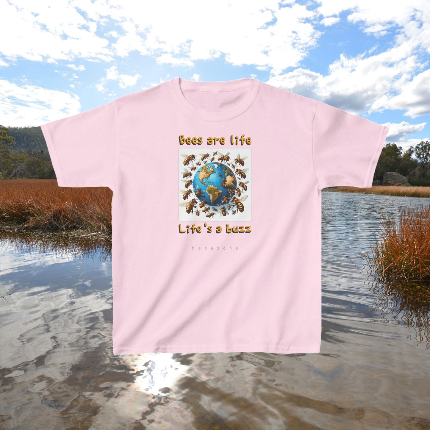 Bees are life. Life's a buzz beeasone Kids tee - Heavy Cotton™ Tee available in 6 colors and diff sizes tshirt