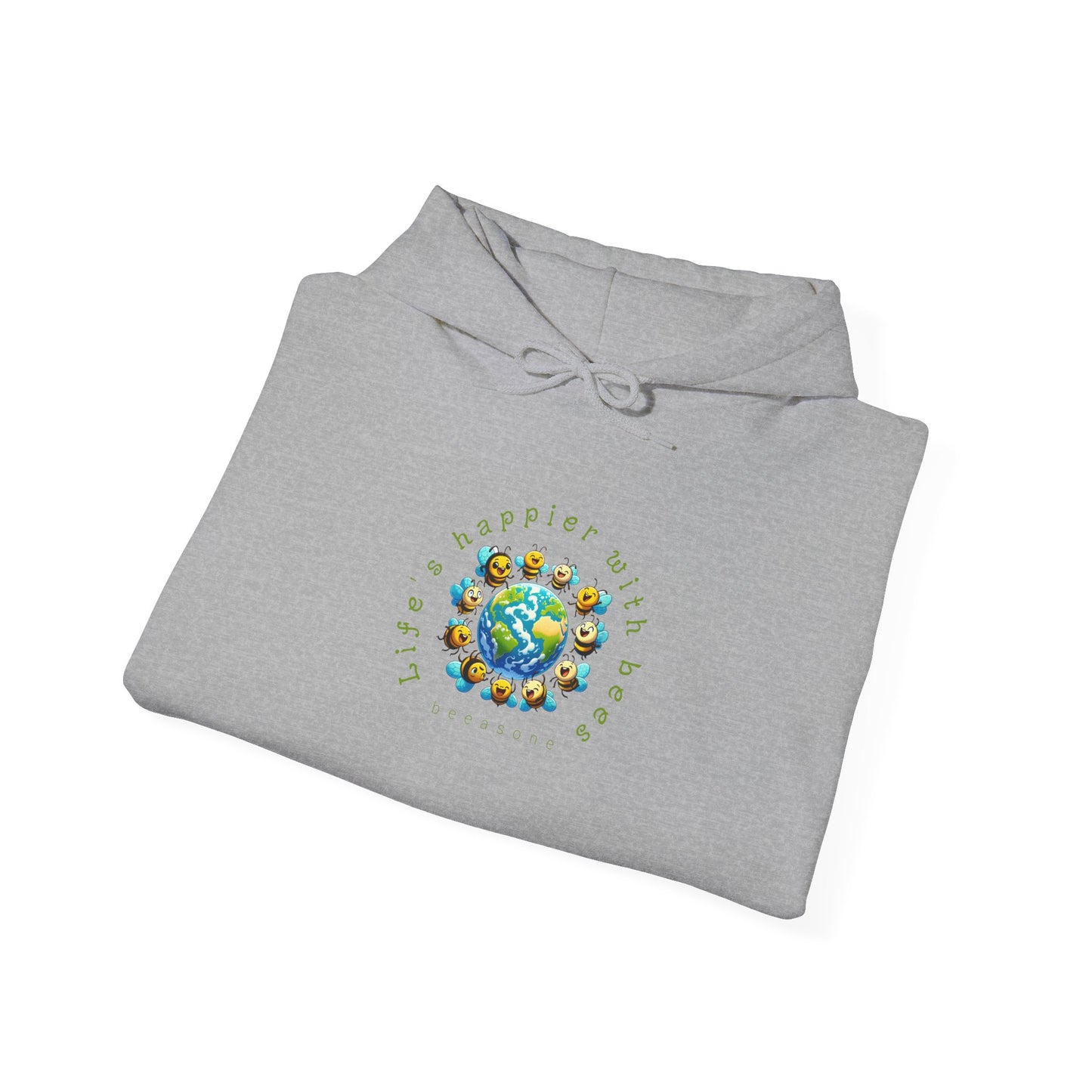 Life's Happier beeasone Unisex Heavy Blend™ Hooded Sweatshirt