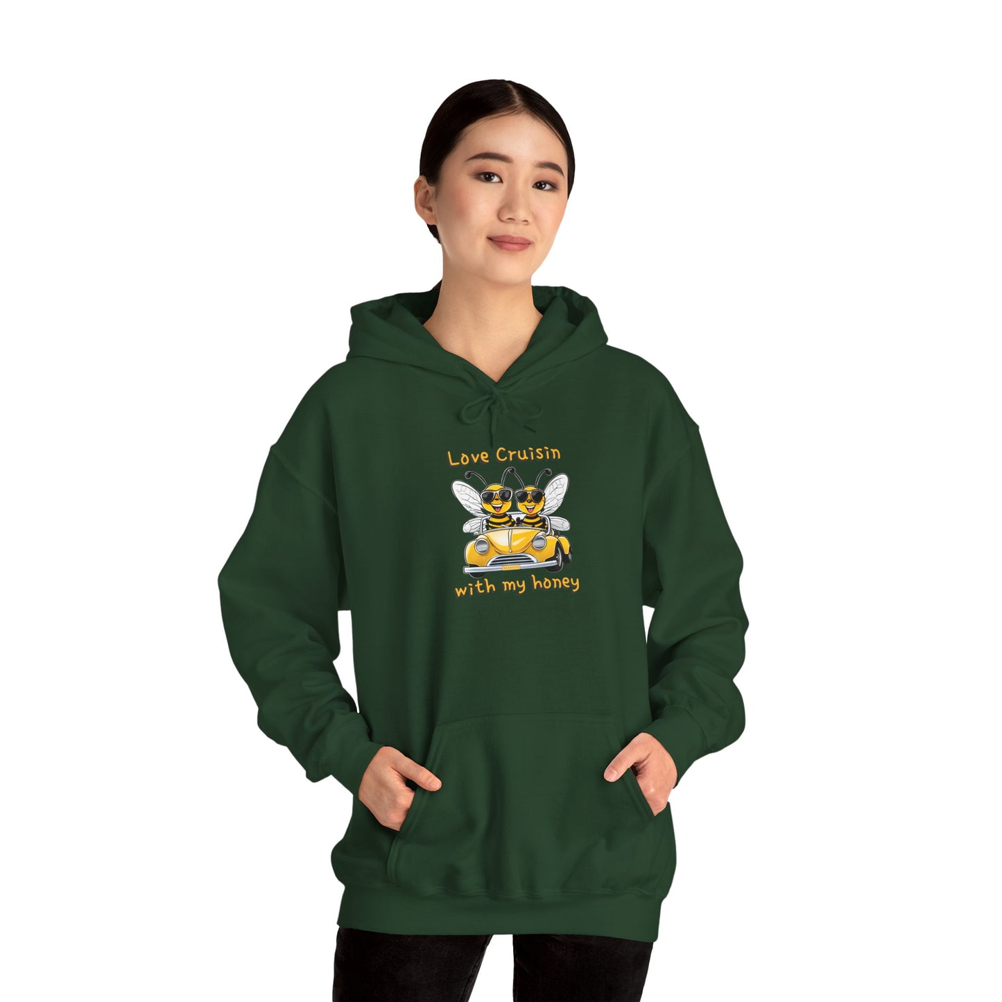 Love cruisin with my honey beeasone MF Heavy Blend™ Hooded Sweatshirt special edition