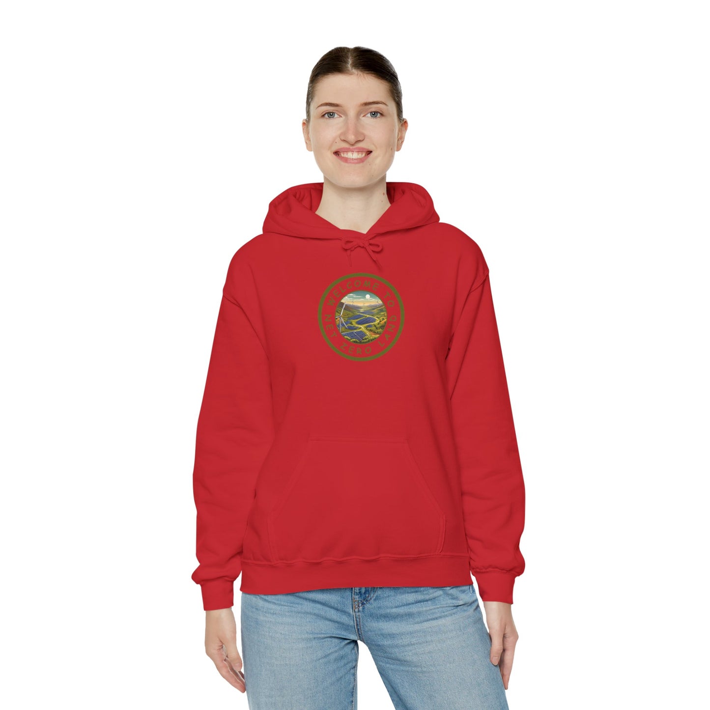 Net Zero Land - v7 - MF Hoodie
