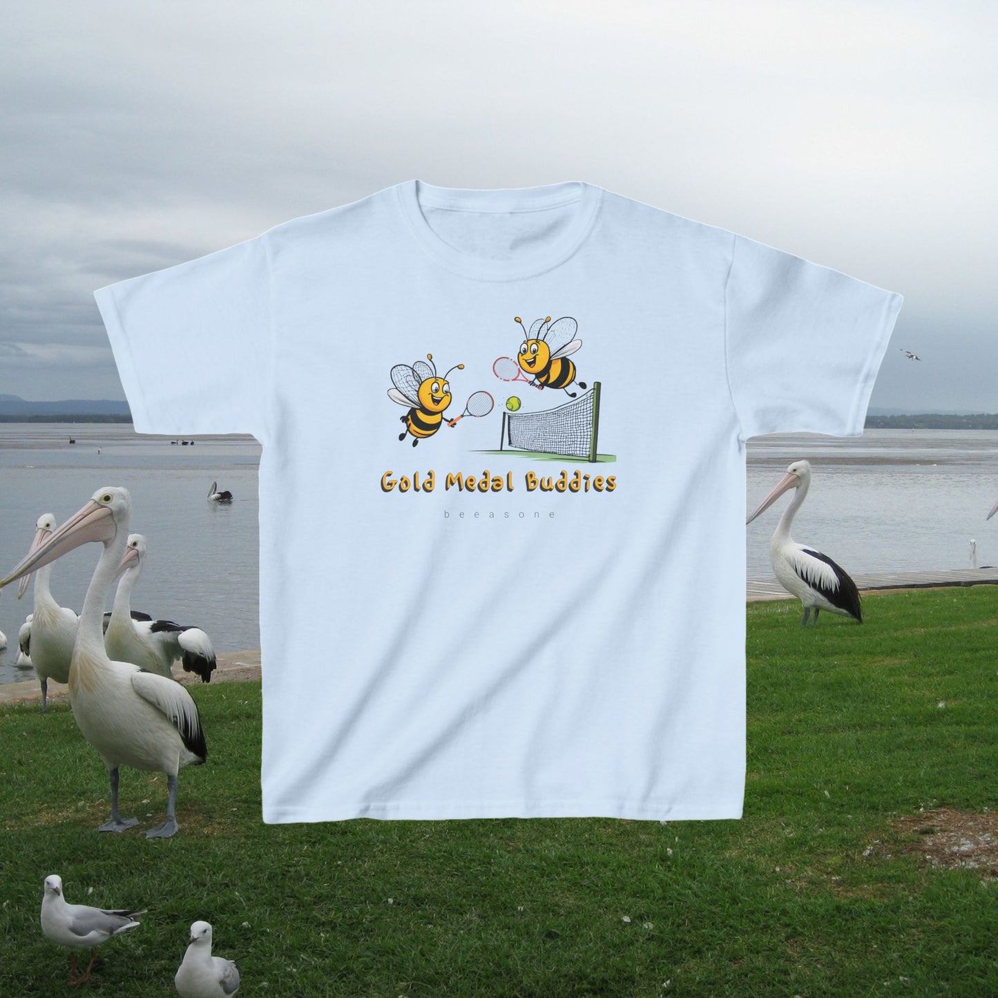 Tennis beeasone Kids tee - Heavy Cotton™ Tee available in 6 colors and diff sizes tshirt