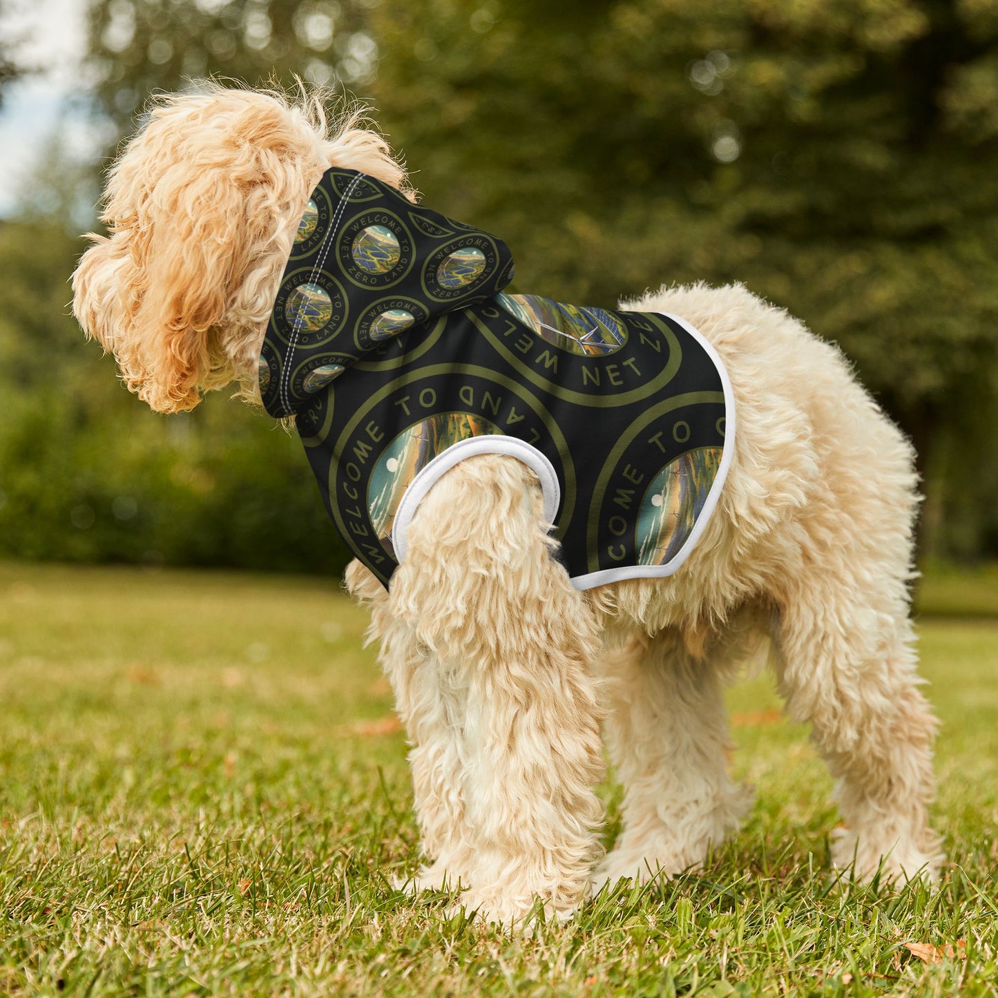 Pet Hoodie - Welcome to Net Zero Land v7