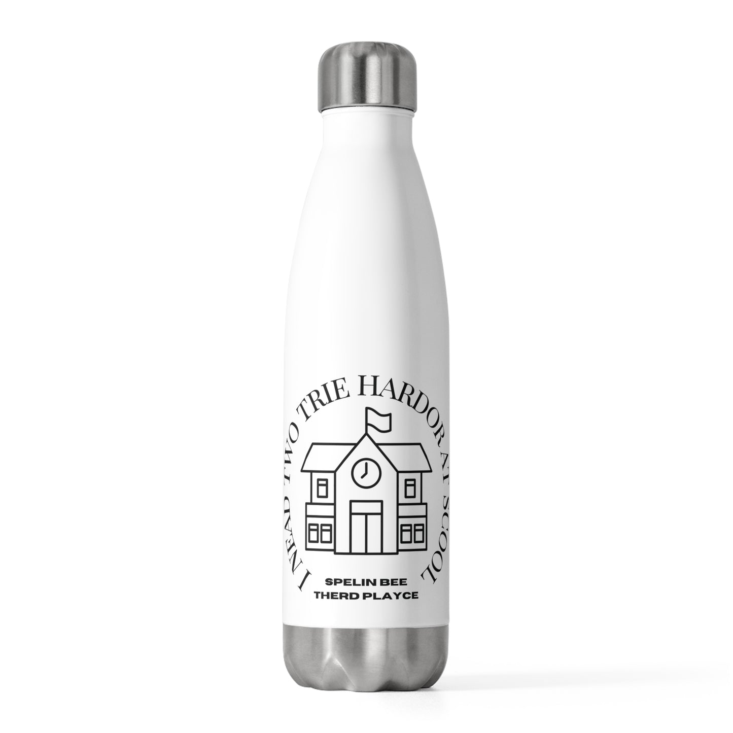 Scool Spelling bee beeasone 20oz (590mls) water bottle - limit ted editon Numbar 3