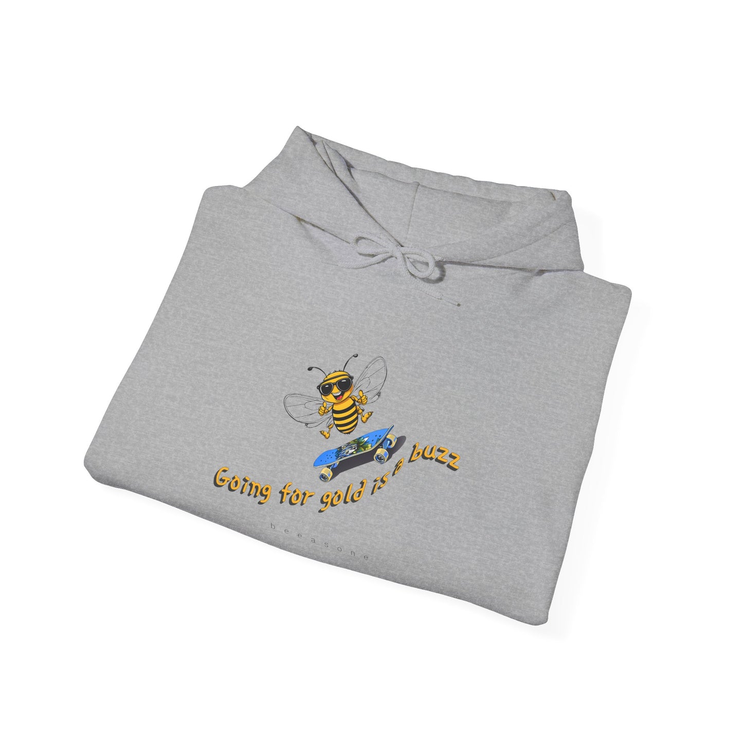 Skateboarders Hoodie - Going for gold beeasone Unisex Hoodie