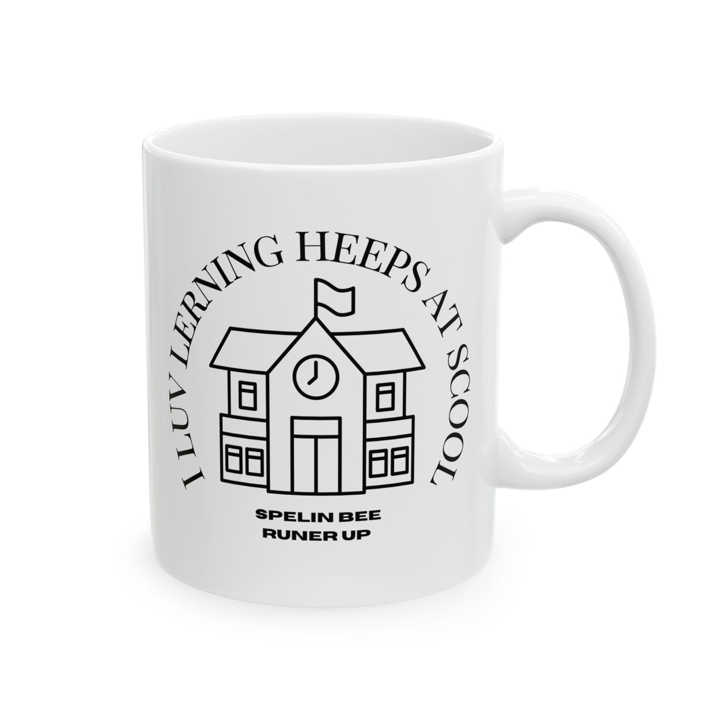 Scool Bee Spelling bee beeasone hot chocolate or rotten tomato mash mug - limit ted editon Numbar 2