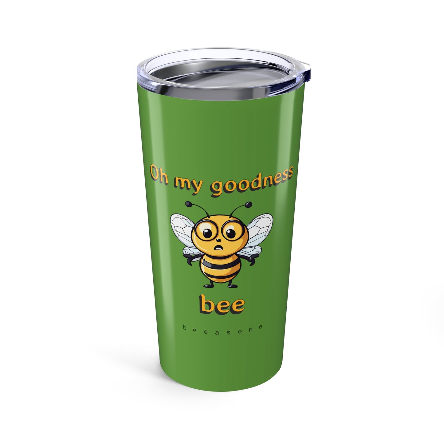 Oh my goodness bee Tumbler 20oz from beeasone. Standard 20oz size with double-wall insulation