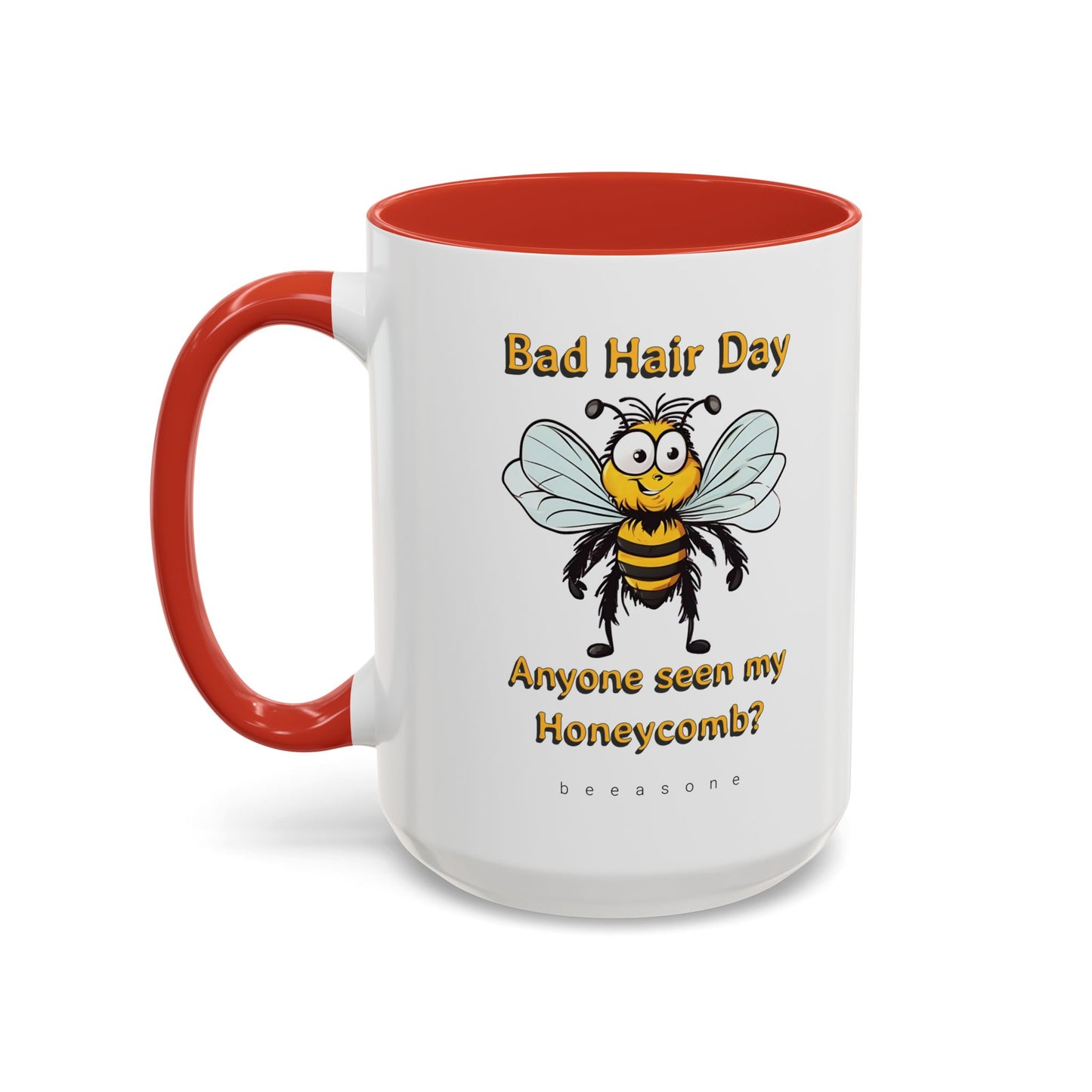Bad hair day beeasone Hot Chocolate or Coffee Mug 11oz (325mls) or 15oz (443mls)
