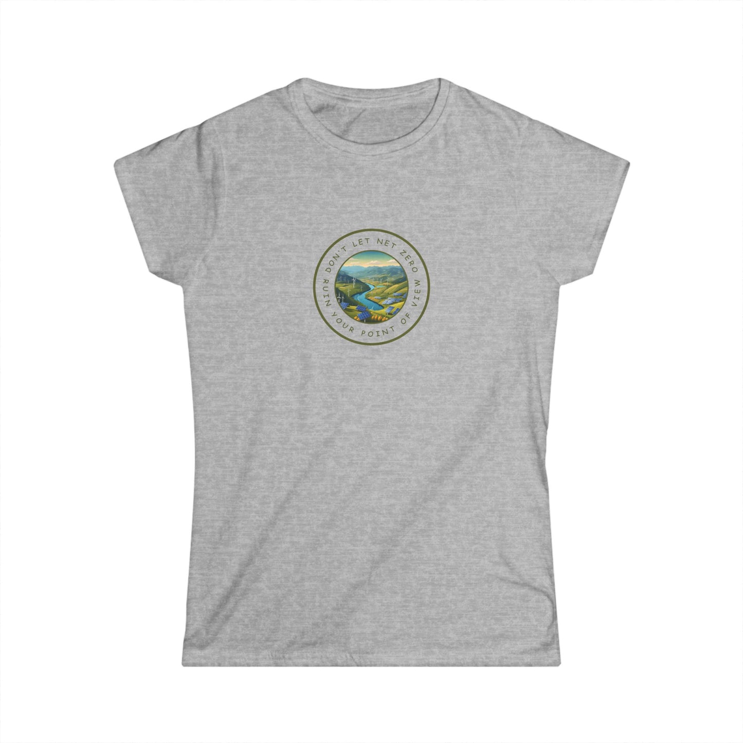 Net Zero - View - v3 - Women's Soft style Tshirt available in diff colors